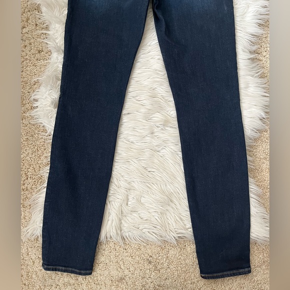 {J. Crew Factory} Stretch High-Rise Skinny Jeans in Blue - Women's 28 - Picture 6 of 10
